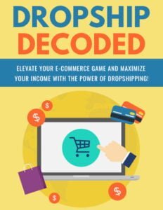 Dropship Decoded New Special Report for Automated List Profits September 2023