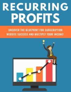 Recuring Profits PLR Lead Magnet by Automated List Profits.